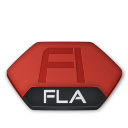 Adobe Flash FLA v2 Icon